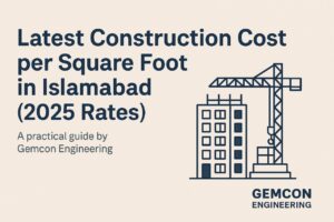 Islamabad Construction Cost per Sq. Ft. — 2025 Guide