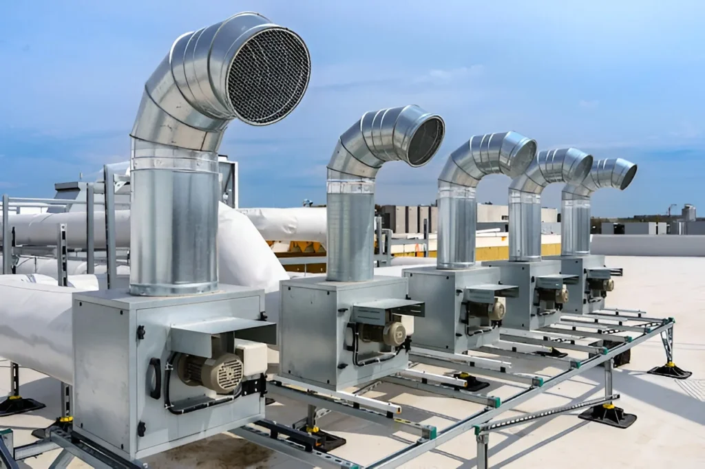 Energy-Efficient HVAC Designs for Large Projects