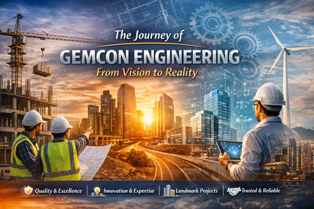 The Journey of Gemcon Engineering: From Vision to Reality