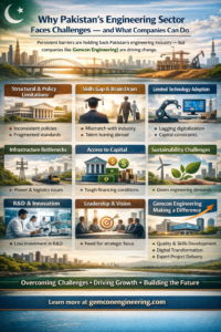 Why Pakistan’s Engineering Sector Faces Challenges — And How Companies Can Drive Change