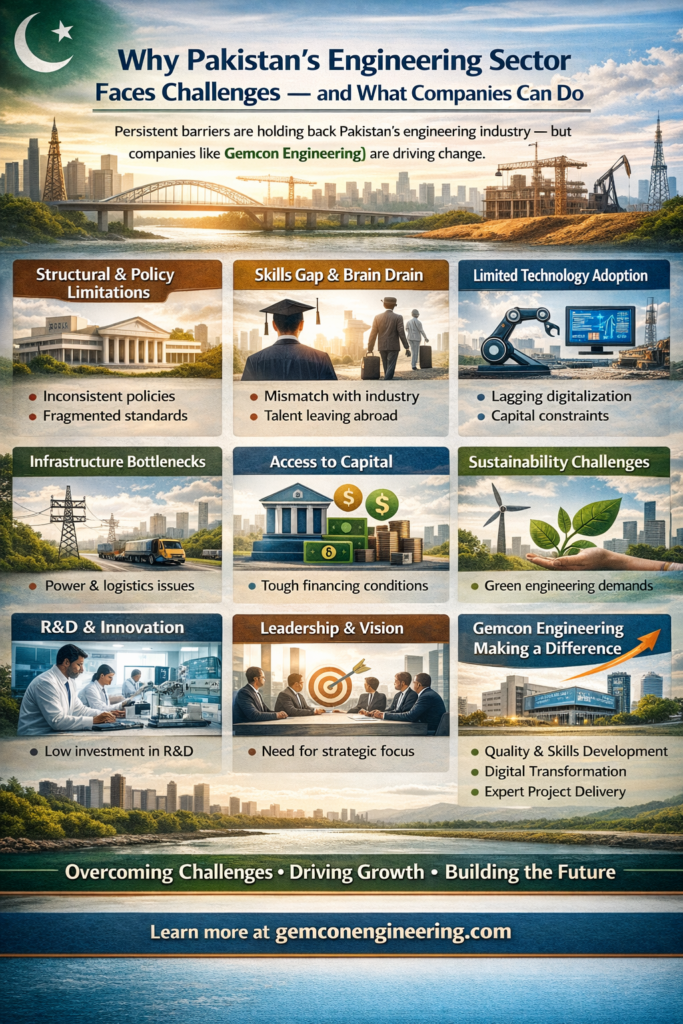 Why Pakistan’s Engineering Sector Faces Challenges — And How Companies Can Drive Change