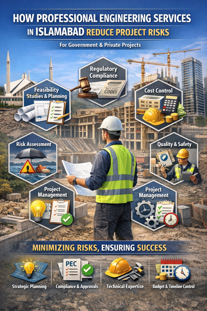 How Professional Engineering Services in Islamabad Reduce Project Risks