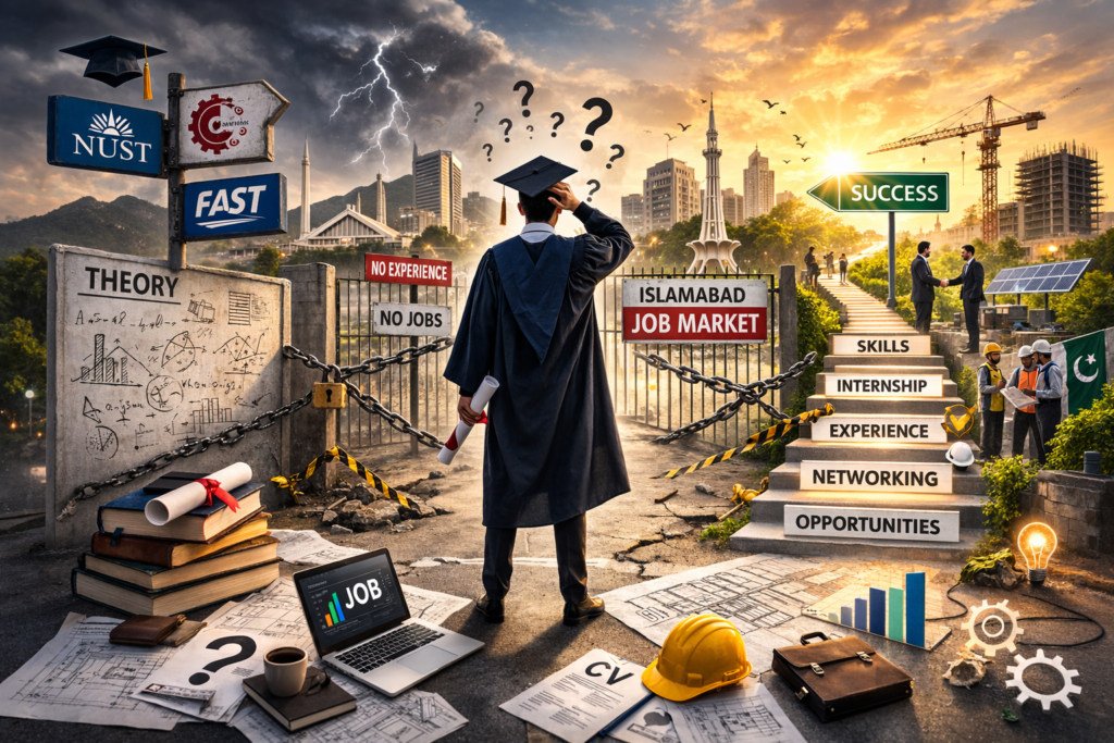 Why NUST, GIKI & FAST Graduates Struggle in Islamabad