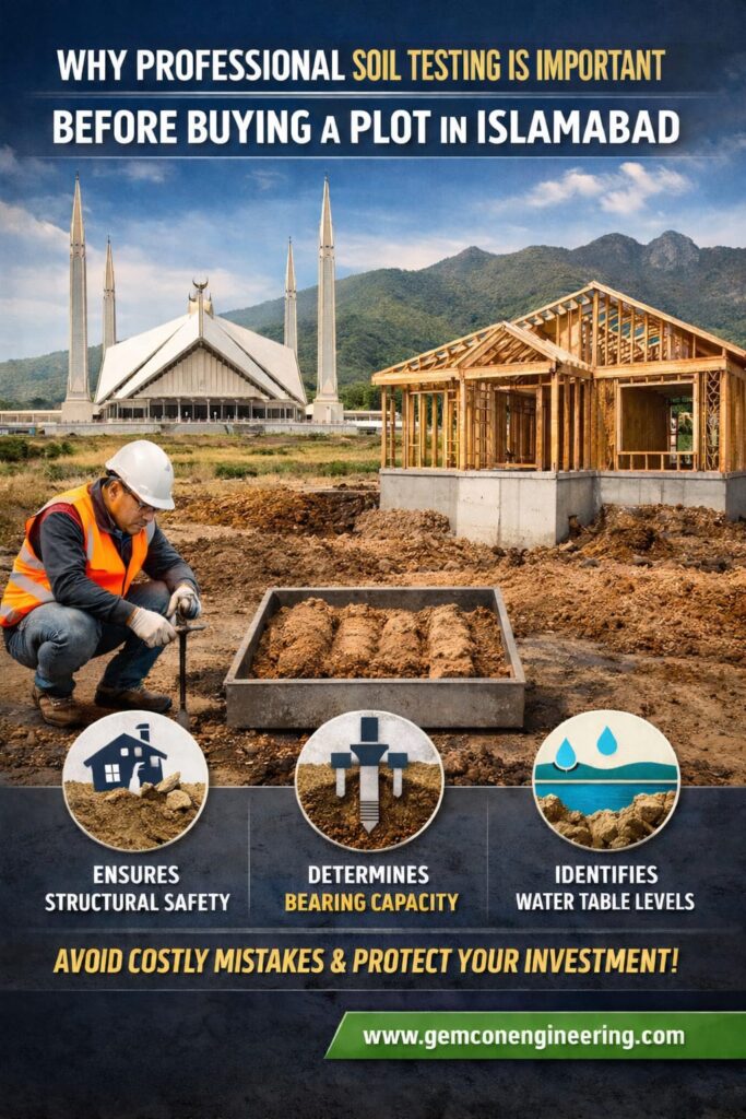Soil Testing Before Buying Plot in Islamabad