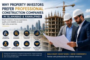 Why Investors Choose Construction Companies in Islamabad